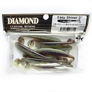 Виброхвост "Diamond" Easi Shinir  3.0", 7 см, цвет #414, уп. 10 шт.