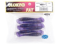 Виброхвост "Diamond" Swing Impact  Fat  2.8", 6,5 см, цвет EA#04, уп. 6 шт.