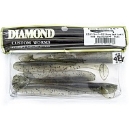 Виброхвост "Diamond" Easi Shinir 4.5", 11 см, цвет #102, уп. 5 шт.