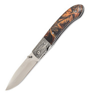 Нож складной Тигр, сталь 65х13, арт. 3024