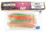 Виброхвост "Diamond" Swing Impact  Fat  3.8", 9,5 см, цвет #488, уп. 4 шт.
