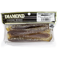 Виброхвост "Diamond" Swing Impact 5.0", 11 см, цвет: PAL# 36, уп. 5 шт.