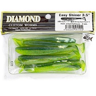 Виброхвост "Diamond" Easi Shinir 3.5", 8 см, цвет #424, уп. 8 шт.