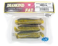 Виброхвост "Diamond" Swing Impact  Fat  2.8", 6,5 см, цвет EA#07, уп. 6 шт.