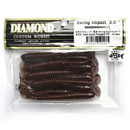 Виброхвост "Diamond" Swing Impact 2.0", 5.5 см, цвет #105, уп. 12 шт.