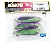 Виброхвост "Diamond" Swing Impact  Fat  2.8", 6,5 см, цвет PAL#31, уп. 6 шт.