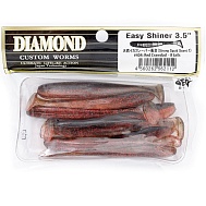 Виброхвост "Diamond" Easi Shinir 3.5", 8 см, цвет #404, уп. 8 шт.