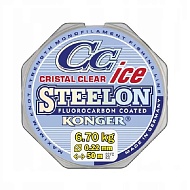 Леска зимняя STEELON "Cristal Clear ICE", 50 метров