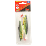 Виброхвосты "SkyFish 3D", 10 см, 9,5 гр, цвет: 5