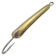 Блесна зимняя "Хищник PR-59" 2,0 гр, цвет латунь