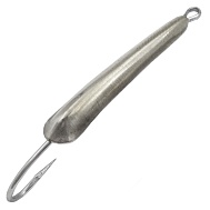 Блесна зимняя "Хищник PR-59" 2,0 гр, цвет никель