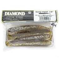 Виброхвост "Diamond" Swing Impact 4.0", 10 см, цвет PAL#36, уп. 6 шт.