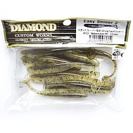 Виброхвост "Diamond" Easi Shinir 5.0", 12 см, цвет #102, уп. 5 шт.