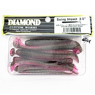 Виброхвост "Diamond" Swing Impact 3.5", 8 см, цвет PAL#38, уп. 8 шт.