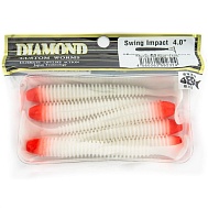 Виброхвост "Diamond" Swing Impact 4.0", 10 см, цвет PAL#32, уп. 6 шт.