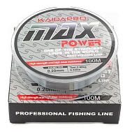 Леска KAIDA PRO "Max", 100 м., диаметр 0,45 мм, 10,35 кг.