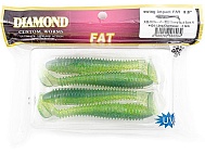 Виброхвост "Diamond" Swing Impact  Fat  3.8", 9,5 см, цвет #424, уп. 4 шт.