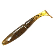 Виброхвост "Grows Culture" SAMURAI OneUp Shad 4.0, 10 см, цвет #28, уп. 5 шт.