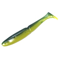 Виброхвост "Grows Culture" SAMURAI OneUp Shad 4.0, 10 см, цвет #11, уп. 5 шт.