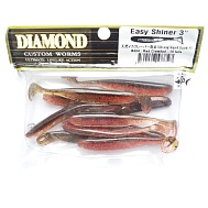 Виброхвост "Diamond" Easi Shinir  3.0", 7 см, цвет #404, уп. 10 шт.