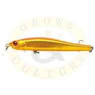 Воблер "Grows Culture" RIGE 90F, 90 мм, 9,5 гр, цвет: 047R