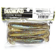 Виброхвост "Diamond" Easi Shinir  4.0", 10 см, цвет #440, уп. 7 шт.