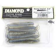 Виброхвост "Diamond" Swing Impact 3.0", 7 см, цвет PAL#35, уп. 10 шт.