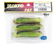 Виброхвост "Diamond" Swing Impact  Fat  2.8", 6,5 см, цвет 401, уп. 6 шт.