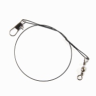 Поводок 25 см, 12 кг, черный (арт. P65)