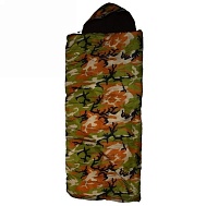 Спальный мешок 230*90 см с капюшоном, арт. 6К-Ув флис, t до - 25C (пр-во Россия)