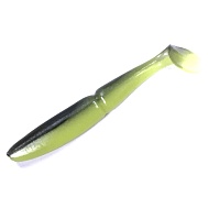 Виброхвост "Grows Culture" SAMURAI OneUp Shad 4.0, 10 см, цвет #25, уп. 5 шт.