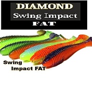 Виброхвосты "Diamond" Swing Impact Fat