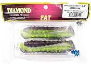 Виброхвост "Diamond" Swing Impact  Fat  3.8", 9,5 см, цвет PAL#33, уп. 4 шт.