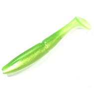 Виброхвост "Grows Culture" SAMURAI OneUp Shad 4.0, 10 см, цвет #27, уп. 5 шт.