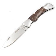 Нож складной "ПИОНЕР", сталь 40X13, 55HRC, чехол, арт. S100