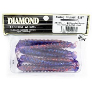 Виброхвост "Diamond" Swing Impact 3.5", 8 см, цвет PAL#30, уп. 8 шт.