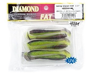 Виброхвост "Diamond" Swing Impact  Fat  2.8", 6,5 см, цвет PAL#33, уп. 6 шт.