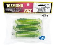 Виброхвост "Diamond" Swing Impact  Fat  2.8", 6,5 см, цвет 424, уп. 6 шт.