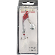 Тейл-спинер Skyfish "Rasp Fly Jig", 6 см, 12 гр., цвет: 04