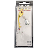 Тейл-спинер Skyfish "Rasp Fly Jig", 6 см, 12 гр., цвет: 02