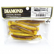 Виброхвост "Diamond" Easy Shiner 3.0", 7 см, цвет PAL#11, уп. 10 шт.
